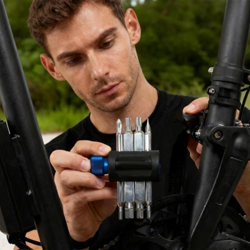 Mini outil de réparation de vélo portable multifonction pour éviter les pannes - 3