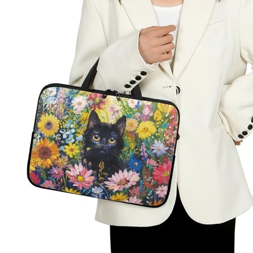 Personalized Laptop Case 15.6In Computer Bag,17inch Laptop Messenger Bag Cute Tote Bag with Laptop Compartment3