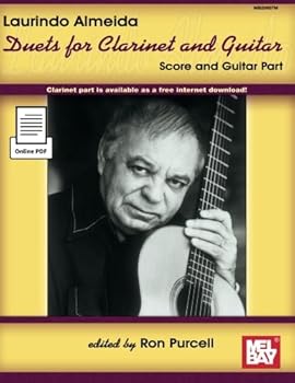 Paperback Laurindo Almeida: Duets for Clarinet and Guitar Book