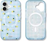 Sonix Phone Case for iPhone 16 | Compatible with MagSafe | 10ft Drop Tested | Lemon Gingham