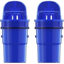 AQUA CREST CF10A-S Pitcher Water Filter Replacement for All PUR, PUR Plus Pitcher and Dispenser Filtration Systems, CRF950Z, PPF951K, PPF900Z, NSF Certified, 2 Pack