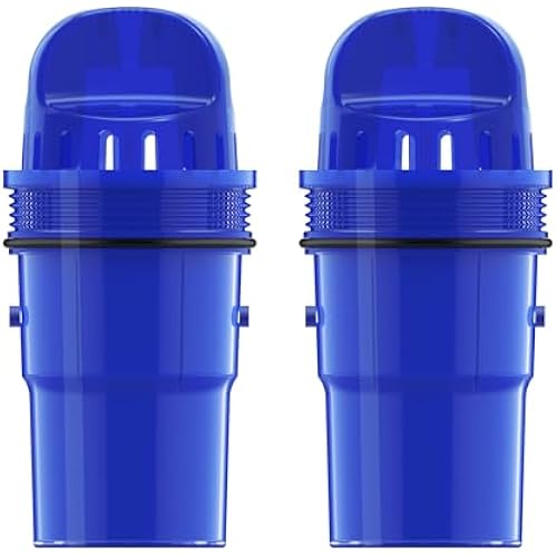 AQUA CREST Pitcher Water Filter Replacement for PUR® Filter PPF900Z, 2 Pack | Compatible with All PUR® Pitcher and Dispenser, CRF950Z, PPF951K, NSF Certified, Advanced Filtration Performance, 60 Gallons