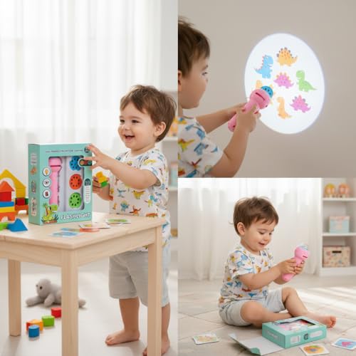 This is a ZAIN Slide Projector Flashlight Toy for kids.