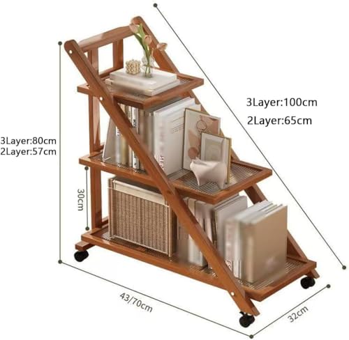 Chariot pliable sur roulettes pour cuisine et petits espaces - 7