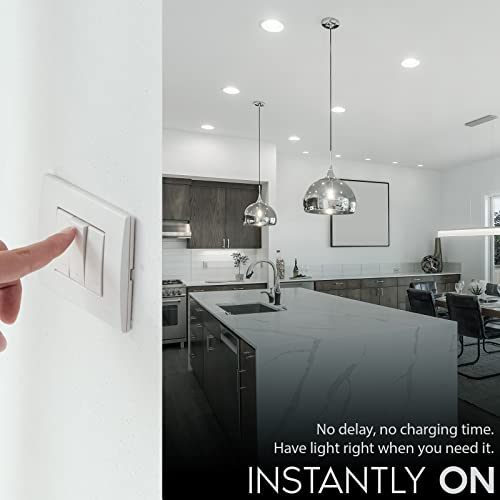 Luxrite 12-Pack Br30 Led Bulb, 65W Equivalent, 5000K Bright White, Dimmable, 650 Lumens, Led Flood Light Bulbs, 8.5W, Energy Star, E26 Medium Base, Damp Rated, Indoor/Outdoor, Living Room And Kitchen #TOP5