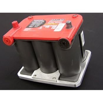 Universal Billet Battery Tray Hold Down Trunk Relocation Box - Foto 11