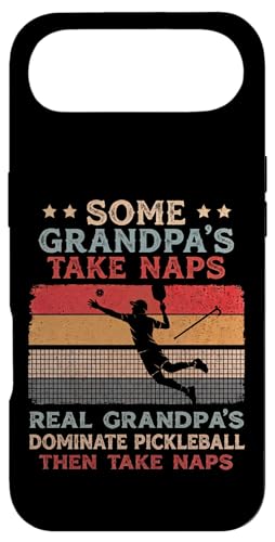 Grandpa Dominates Pickleball Naps ���B���e�[�W�v���[���[ �ʔ��� �X�}�z�P�[�X iPhone Air �p
