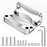AEEAST 21' Front Wheel Fender Riser Lift Bracket Chrome, 20mm Relocates Front Fender Spacer Fit for 1993-2013 Harley Davidson Touring Street Glide Road Glide Electra Glide Road King Ultra Glide