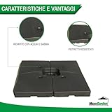 Zoom IMG-1 maxxgarden piastrelle per ombrelloni rinforzare Zoom IMG-1 maxxgarden piastrelle per ombrelloni rinforzare