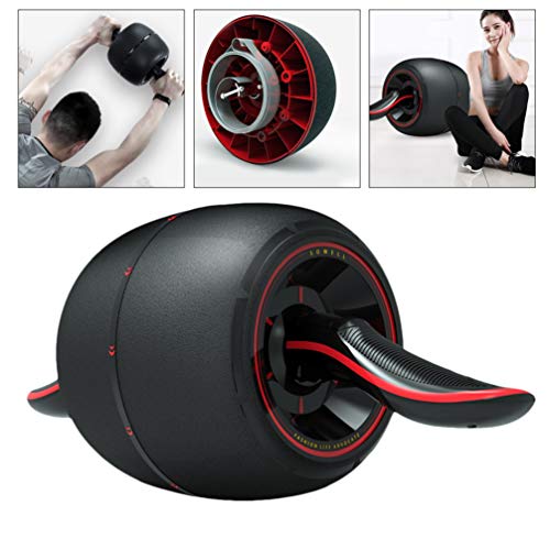 BESPORTBLE Rolo de Ab para exercícios abdominais para exercícios abdominais Ab Wheel Roller Muscle B