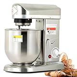 Motor robusto de 500 W: esta batidora de cocina funciona con un potente motor de 500 W, lo que le permite manejar eficazmente una variedad de recetas y tareas de horneado con eficacia.