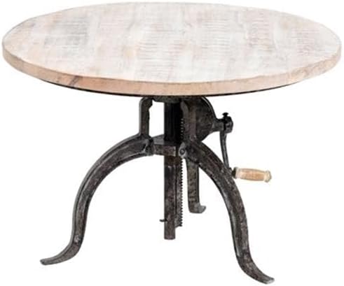 Carolina Classic Riley Adjustable Height Wood Coffee Table in Brown