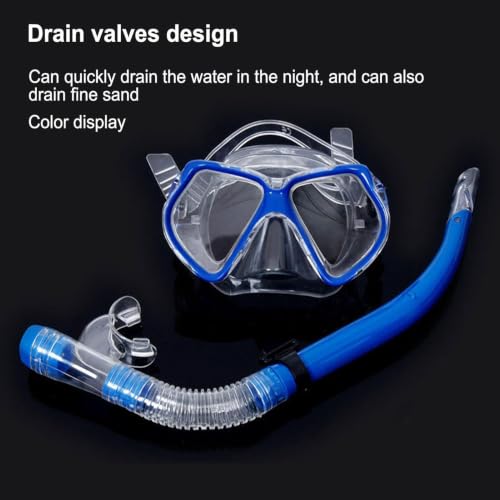 Gafas snorkel infantiles que evitan la entrada de agua para nadar sin molestias 6