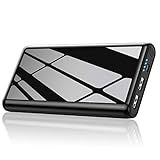 Portable Charger Power Bank 25800mAh Capacity External Battery Pack Dual Output Port with 4 LED Indicator Lights Portable Phone Charger for Smartphone, Android Phone,Tablets and More