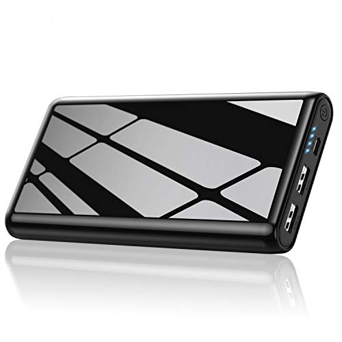 Portable Charger Power Bank 25800mAh Capacity External Battery Pack Dual Output Port with 4 LED Indicator Lights Portable Phone Charger for Smartphone, Android Phone,Tablets and More