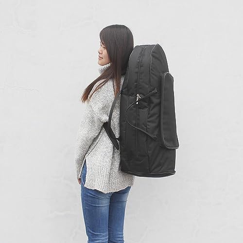 Baritone Horn bag Baritone Soft Case With Padding Oxford Cloth Double Shoulder Bag Musical Instrument Storage Bag - Thumbnail 4