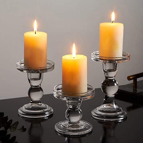 1Pc Decorative Glass Candle Holders Romantic Candlesticks Home Adornment For Home/Wall/Room Decorations #TOP6
