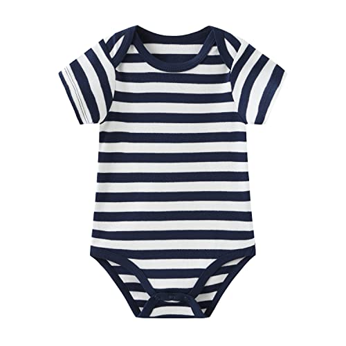 Baby Layette Set Baby Boys' 9-Piece Bodysuits Pants Set Toddler Girl Boy Unisex Baby Gift Sets… Dark Blue #TOP1