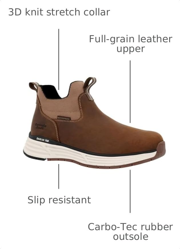 Image of Georgia Boot DuraBlend Sport Waterproof Chelsea Work Boot