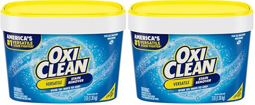 OxiClean Versatile Stain Remover Powder, 3 lb (Pack of 2)