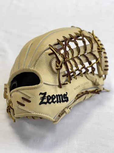 ZEEMS 三方親軟式グラブ LH Cブラウン/ダークタン