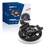 Detroit Axle - Rear Right Steering Knuckle for 01-08 Subaru Forester [Rear Drum], 2001 2002 2003 2004 2005 2006 2007 2008 Passenger Side Steering Knuckle & Wheel Hub Bearing Assembly Replacement