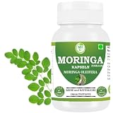 Morsan Healthcare Bio Moringa Kapseln | 60 Vegane Kapseln | Reines Moringa Blattpulver | Natürliches, Pflanzliches Superfood | Ohne Gentechnik, Glutenfrei, Laktosefrei, Ohne Zusatzstoffe