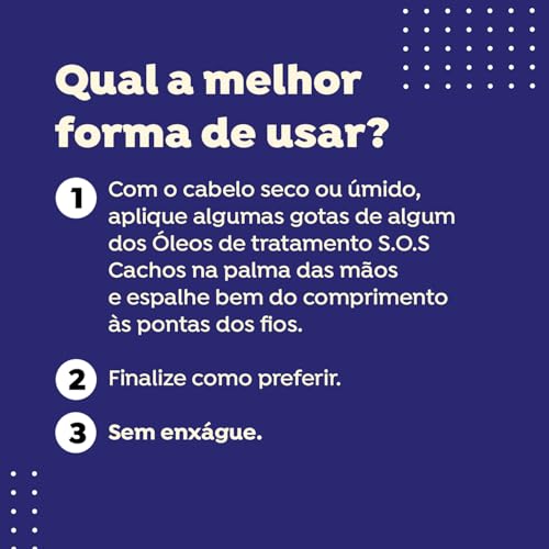 Salon Line, Kit com 3 Óleos de Tratamento Coco, Super Óleos e Multibenefícios