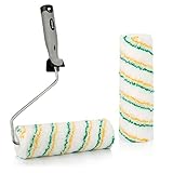 ✔️ PACK: Contiene 2 recambios de rodillos de 22cm para pintar, mango bimaterial suave y comodo.
