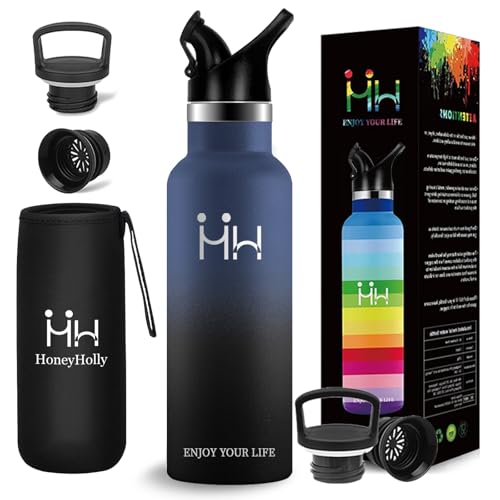 YANGYAO 水筒 ステンレス製 750ml 保温 保冷 真空断熱 魔法瓶 炭酸 マグボトル 直飲み 広口 洗いやすい お手入れ簡単 スポーツドリンク対応 炭酸 粉末塗装 滑り止め 防錆 こぼれない 防汚れ 漏れ防止 おしゃれ 可愛い 旅行 持ち運び ス