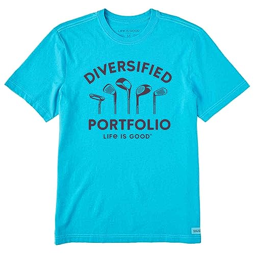 T-shirt de golf Island Blue idéal pour les journées ensoleillées sur le green