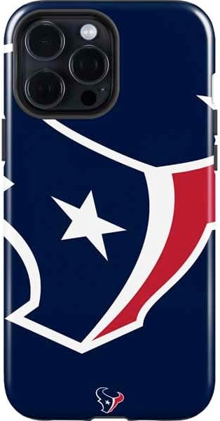 Skinit Impact Phone Case Compatible with iPhone 15 Pro Max - Officially Licensed NFL Houston Texans Large Logo Design