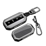 CZEMAM Carbon Fiber Key Fob Cover for Chery Jaecoo 5 J5 EV 2025 2026