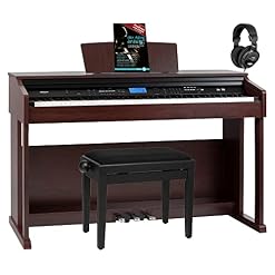 FunKey DP-2688A BM piano numérique brun mat set - Les Beatles, Paul McCartney, John Lennon, RIngo Starr, George Harrison