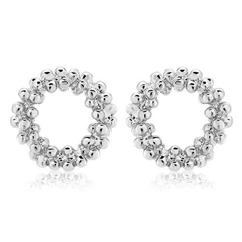 [�i�I�b�g�W���G���[] ���f�B�[�X �V���o�[ �C�������O �����m���z�[�� Bubble Circle Pierce �^�C�v:�����m���z�[�� �V���o�[