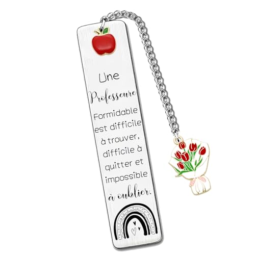 QTZXZX Cadeau De L'enseignant,Cadeaux Pour Enseignantscadeaux Pour Les Enseignants,Atsem Cadeau,Maitresse D'école,Marque-Pages,Cadeau Professeur,Maitresse Graduation D'école Fin D'année (2)