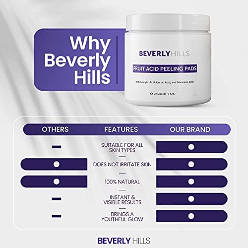 Beverly Hills AHA + BHA Peel Pads that Exfoliate Skin and Brighten Dark Spots