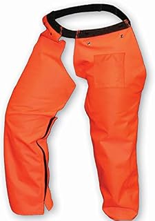 Forester Protective Trimmer Safety Chaps, Orange, Large