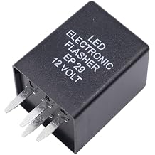 HiSport LED Electronic Flasher Relay 12 Volt 4Pin Turn Signal Bulbs Hyper Flash EP29