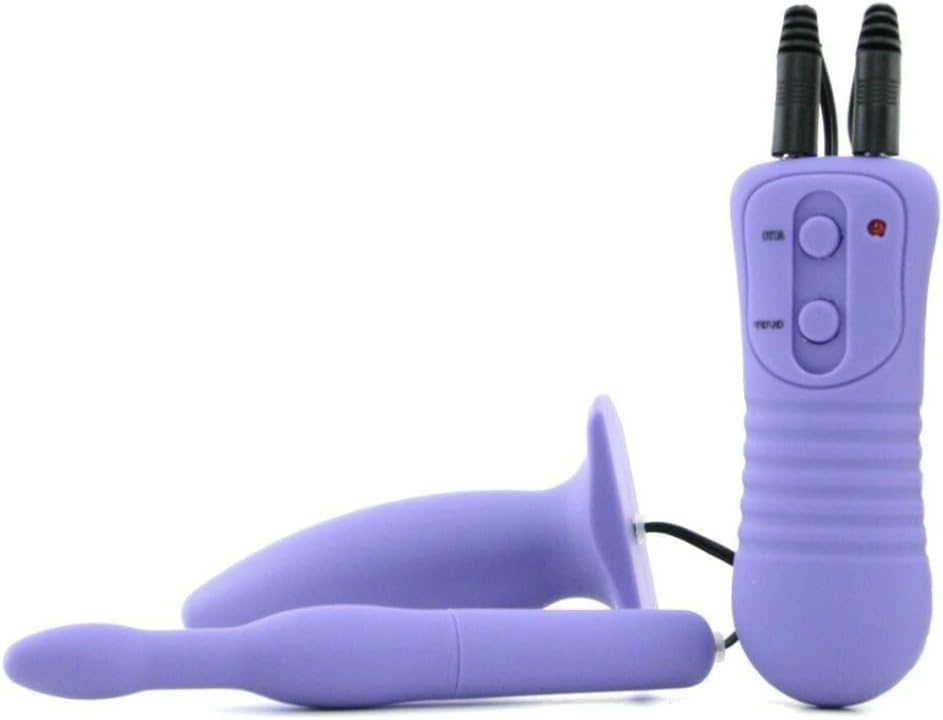 Vibrating Anal Training Kit - Purple HM13241