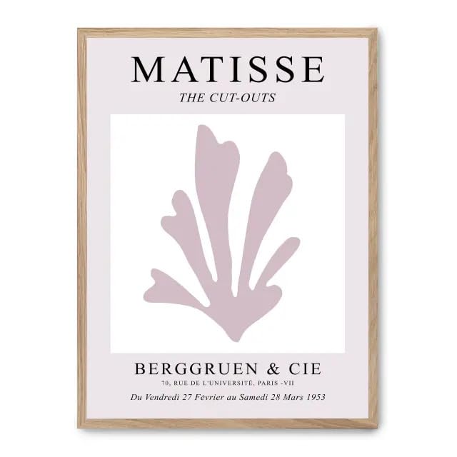 Affiche Matisse Cut-Outs III décoration murale salon