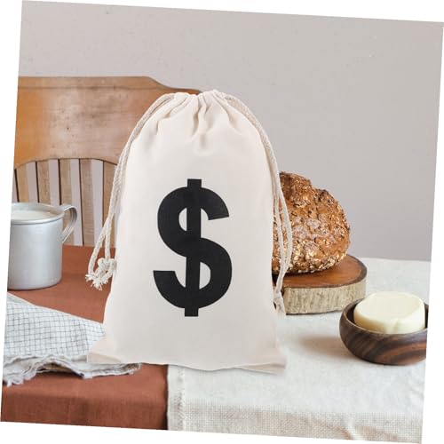 Bolsas de obsequio cordón de lona saquitos pequeños para joyería dinero y detalles navideños 7