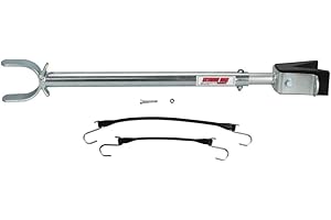 Extreme Max Steel Transom Saver with Roller Mount (21" to 31")