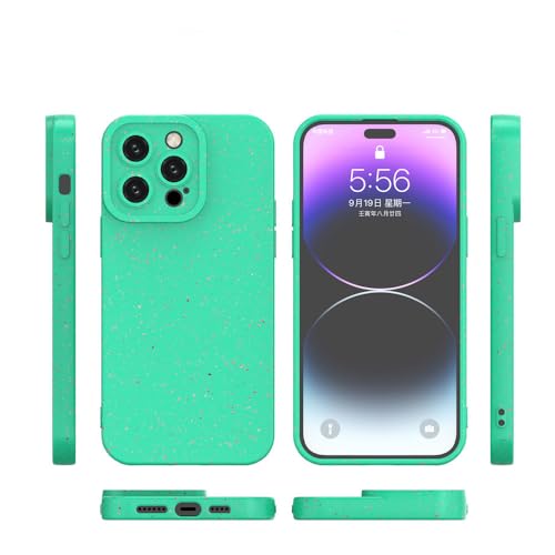 Coque en paille de blé iPhone 14 Pro finition mate premium et design minimaliste