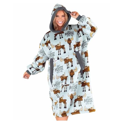 LazyOne Oversized Blanket Hoodie for All