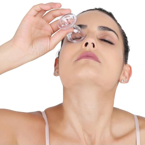 Image of Acupressure kit Premium Eye Wash Free Finger Care Blood Circulation Transparent Eye Care Body Massager Eye wash Cup Set of (4)