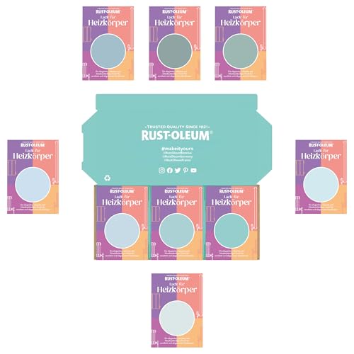 Heizkörper Testerbox - Ruhiges Blau - Matt