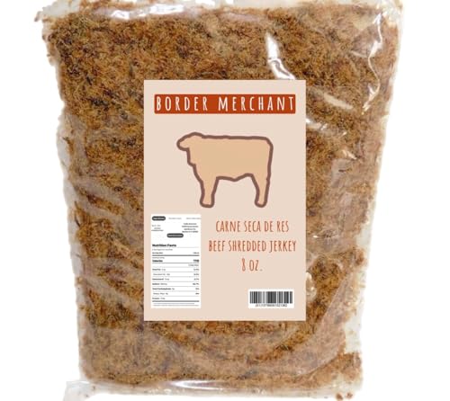 Machacado Carne Seca De Res Beef Machaca Shredded Jerky 8 oz