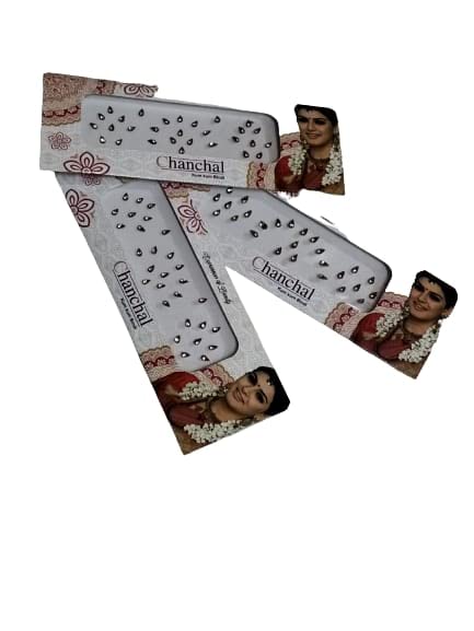 Ublic Small Tilak Shape Maroon Bindi With Stone Work for Women |Daily & Party Use Bindis-image-45