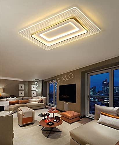 Lámpara de techo LED de metal y acrílico con iluminación creativa 6